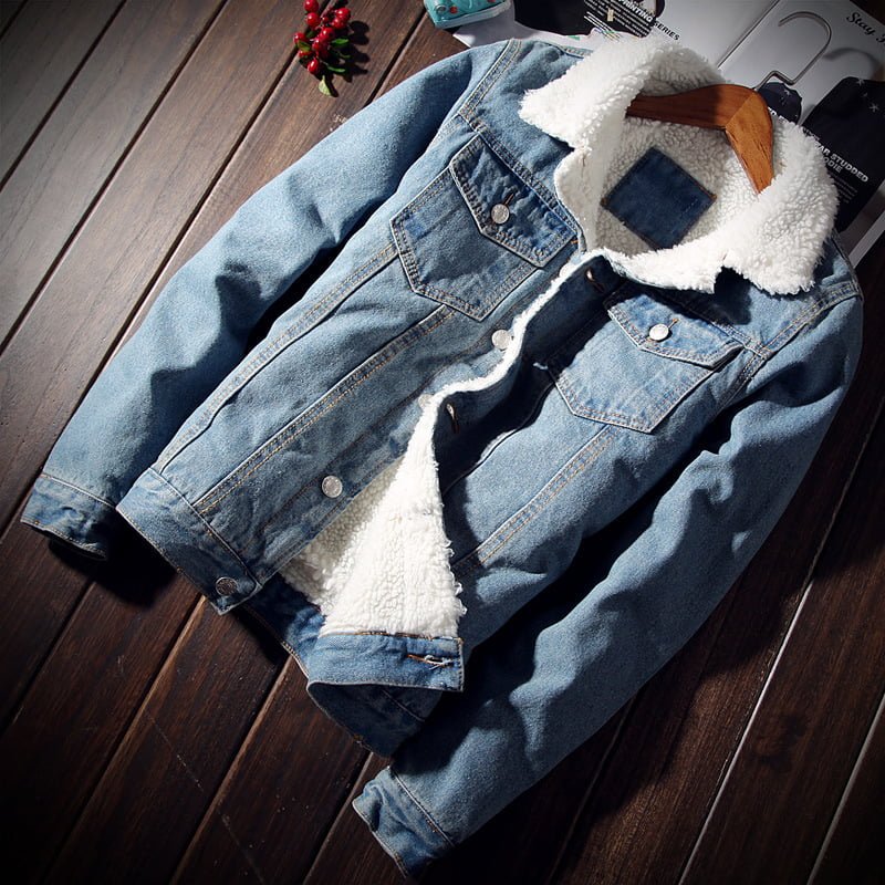 custom denim jacket men