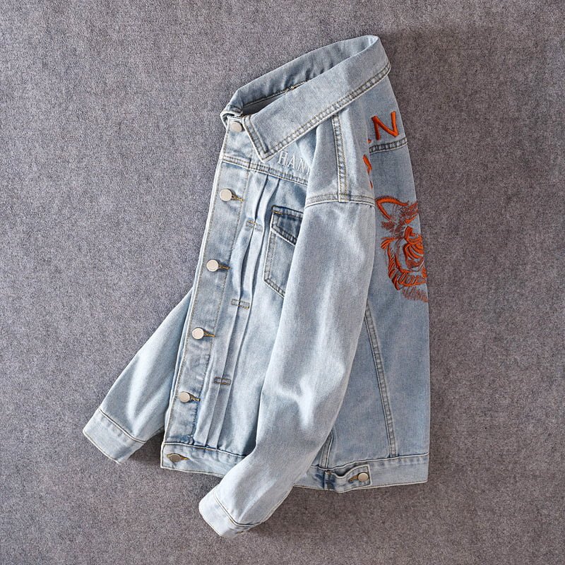 custom mens denim jackets