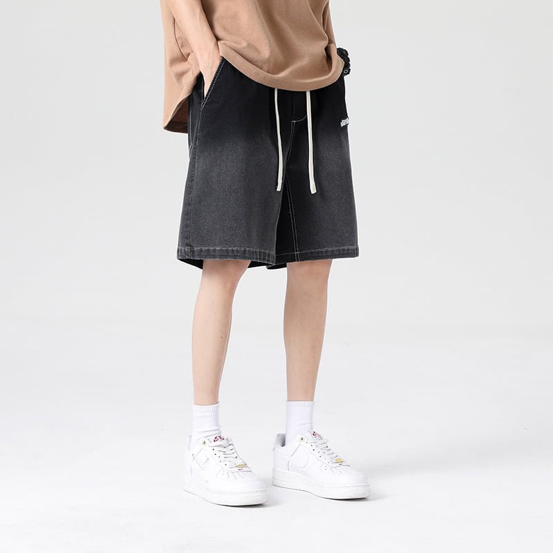 custom denim shorts for men