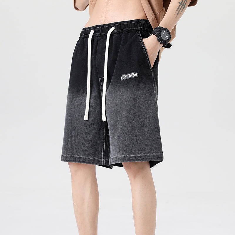 custom denim shorts for men